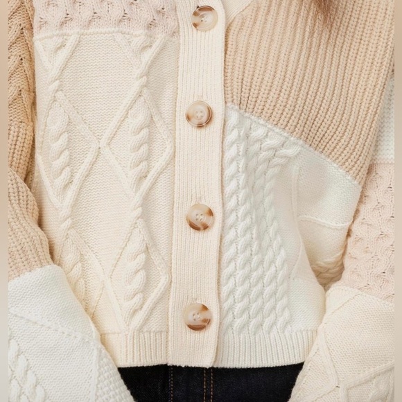 Rails Reese Cardigan in size medium. Beautiful detailed knit EUC. - Picture 4 of 8